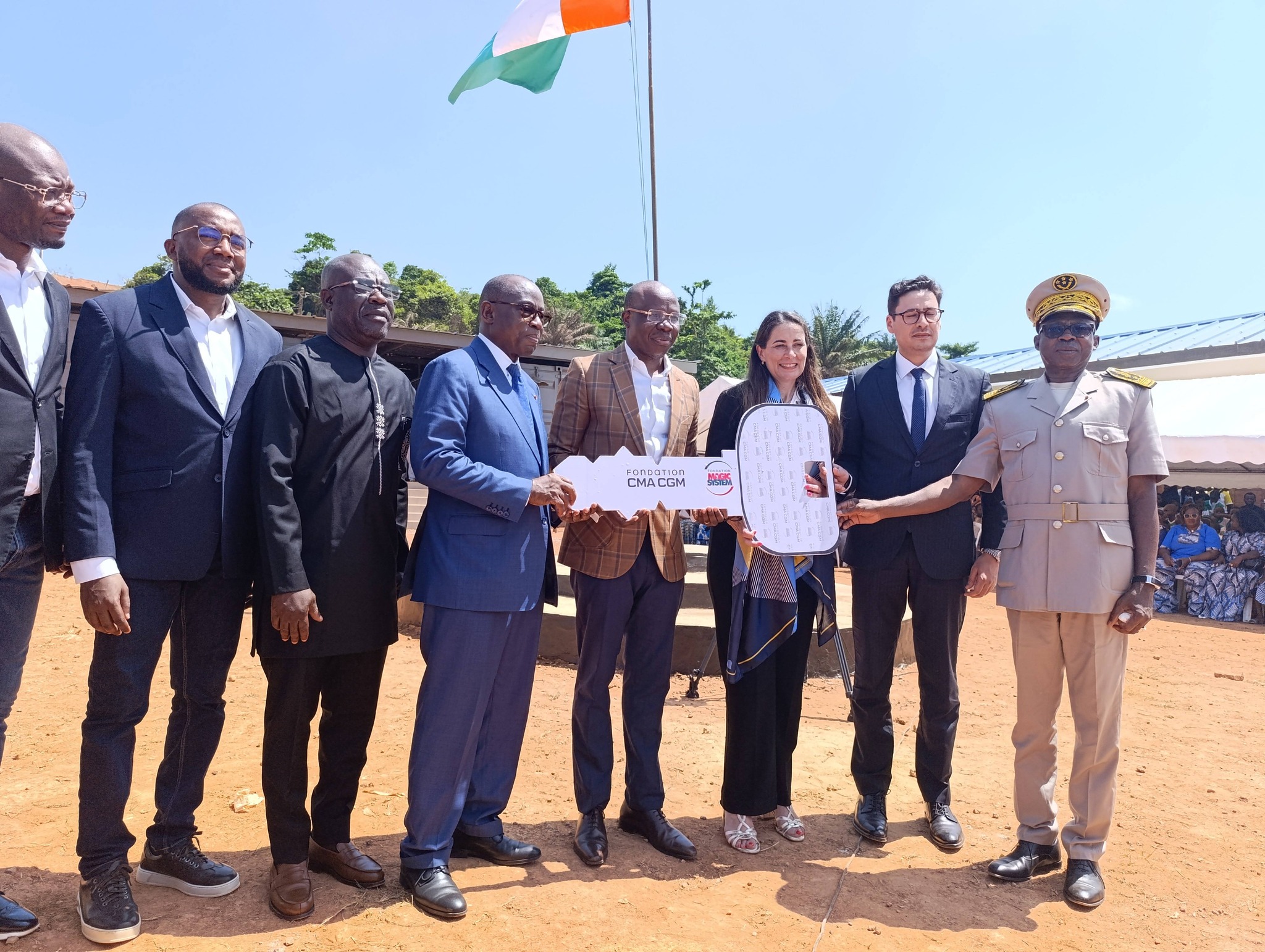 EDUCATION: CÉRÉMONIE D’INAUGURATION DE L’EPP MAGIC SYSTEM À DJEDJAKO